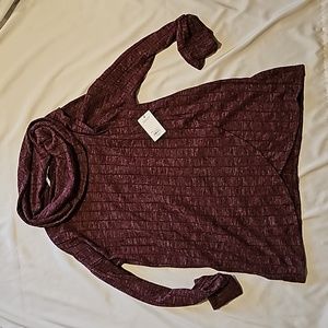 NWT Sonoma Maternity Maroon Sweater XL-Maternity